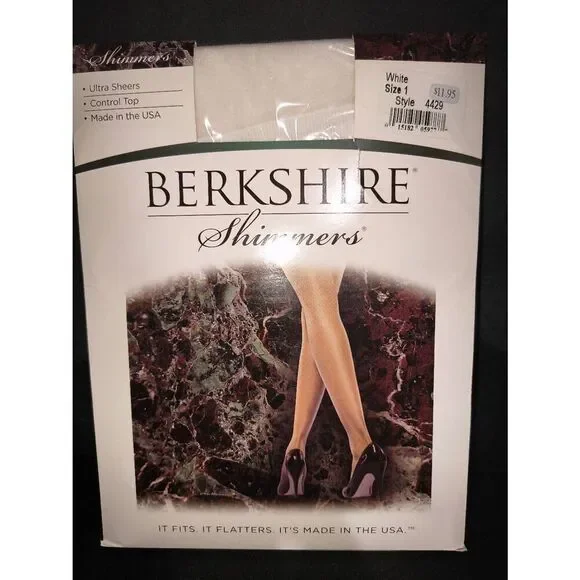 Berkshire Shimmers Ultra Sheer Control Top Pantyhose with Sandalfoot Toe - 4429