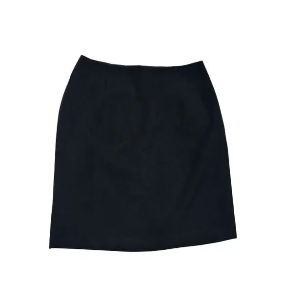 Alia Women’s Size 10 Black Career Office Pencil Skirt Fully Lined Back Zip