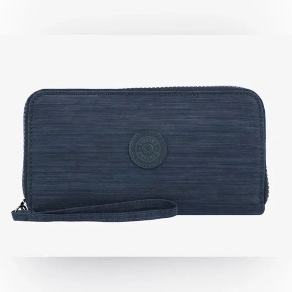 Kipling Alia Navy Blue Wallet with Wrist Strap