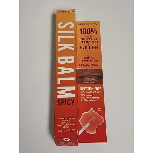 Huda Silk Balm Spicy Thermo Plumping Lip Balm
