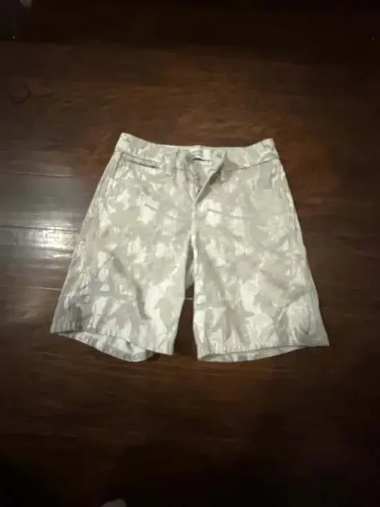 Hollister Low-Rise Baggy Jort Camouflage Jean Shorts