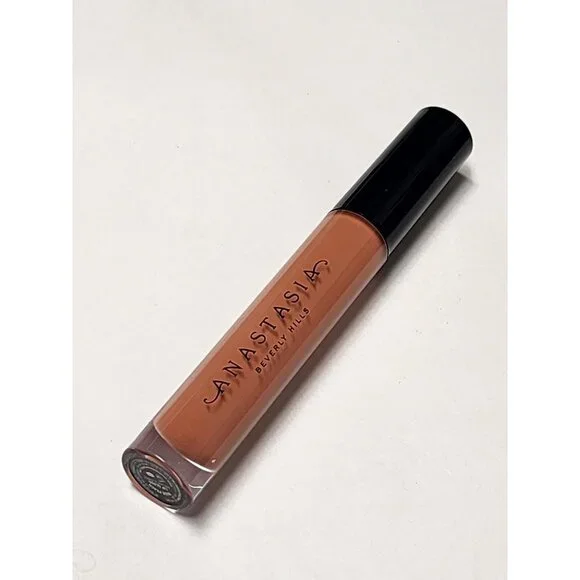 ABH Anastasia Beverly Hills Lip Gloss Nude Peach Full Size NWOB