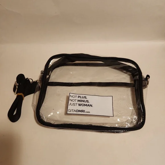 Clear travel bag