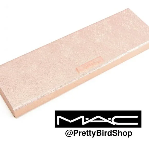 MAC rose gold shimmer case box makeup jewelry NEW Limited Ed So Obsessed