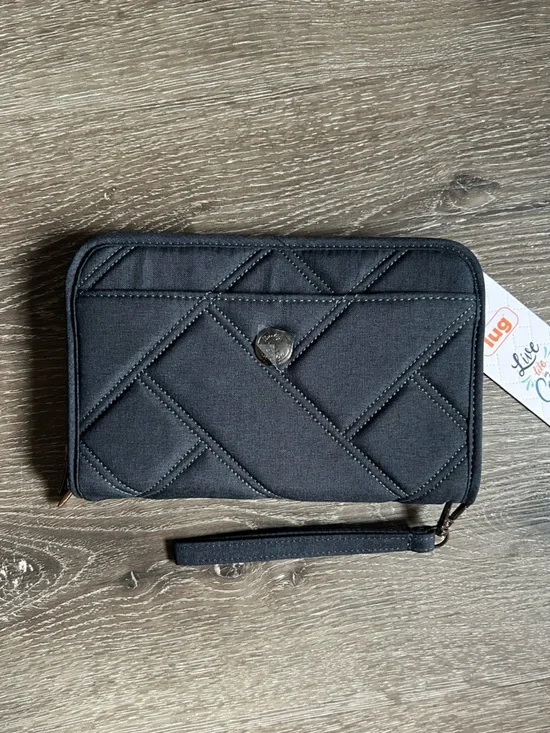 NWT Lug Zeppelin XL Indigo Blue Wallet