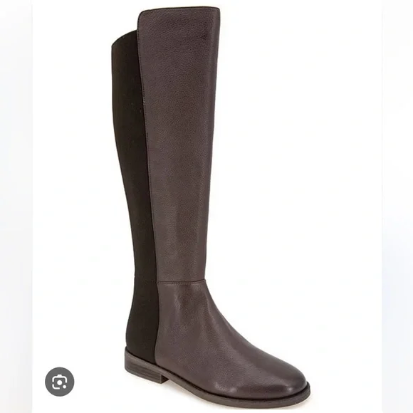 🌸GENTLE SOULS🌸 Emma 5050 Leather Elastic Tall Boots Size: 6M