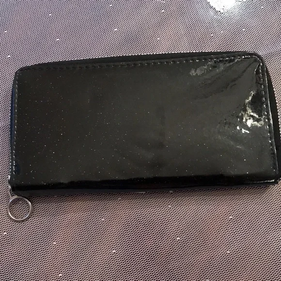 COPY - Black glittery wallet!!