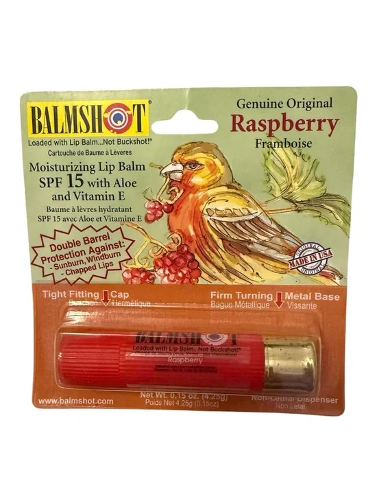 Raspberry Moisturizing Lip Balm SPF 15