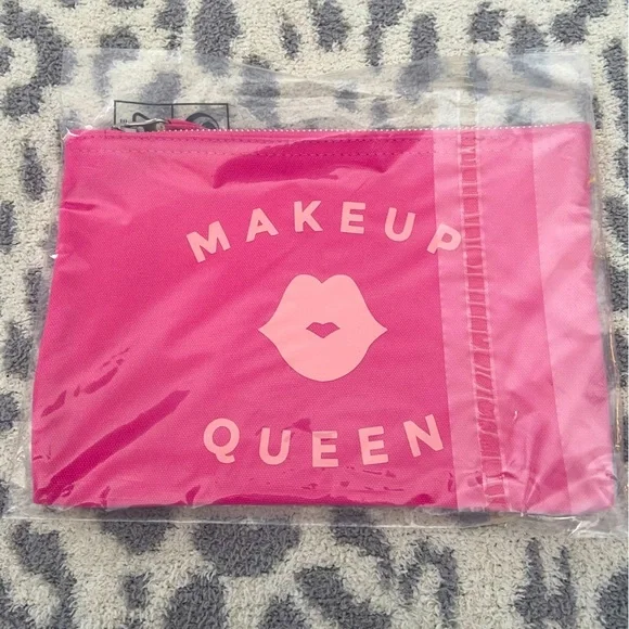 PINK MAKEUP BAG HANDMADE ITEM