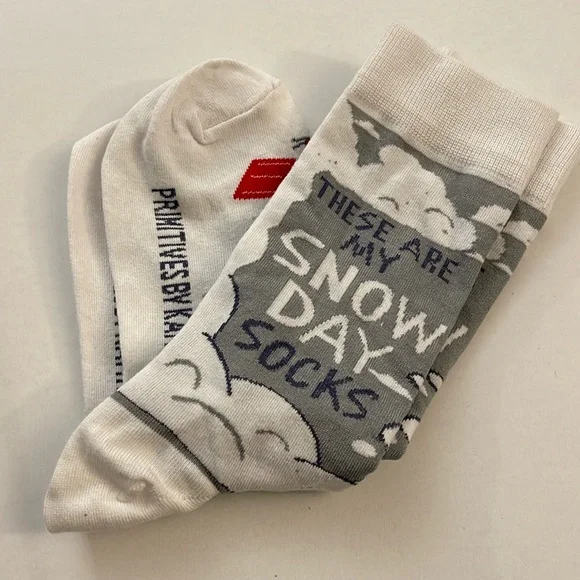 Primitives by Kathy These are My Snow Day Socks OC19
