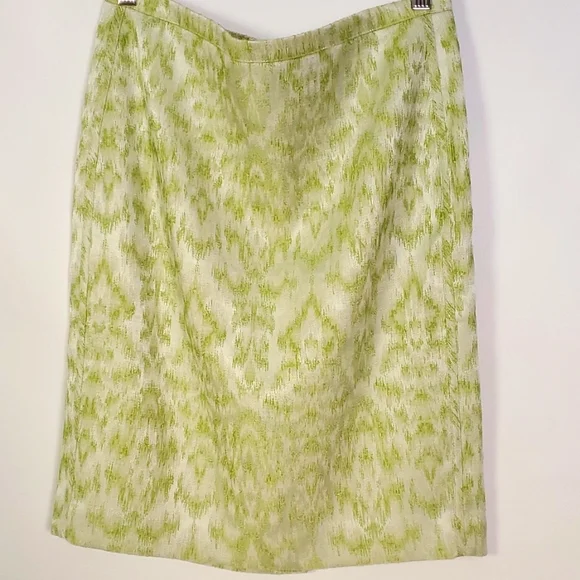 Lime Pencil Skirt