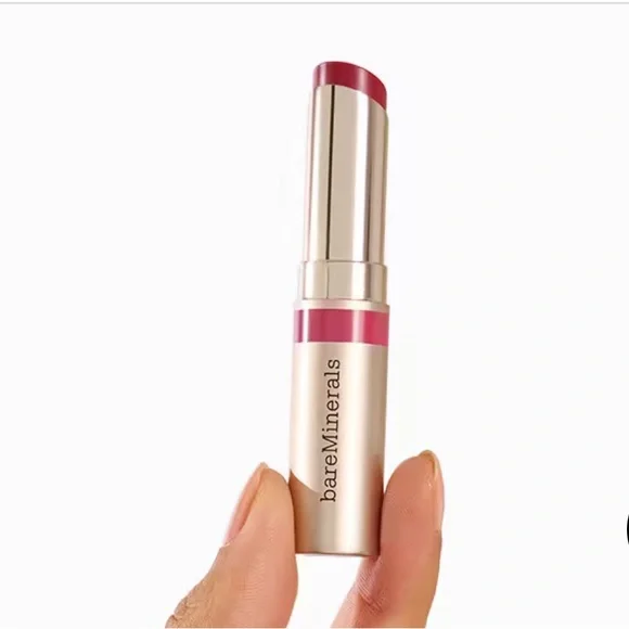 💛2/$25 BAREMINERALS Dewy Lip Gloss-Balm - Soul (Rose Mauve)