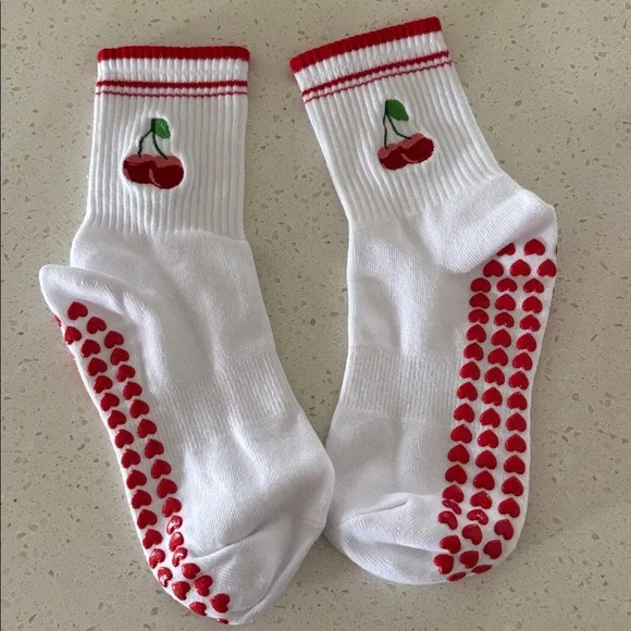 Grip socks Pilates‎ barre 🍒❤️