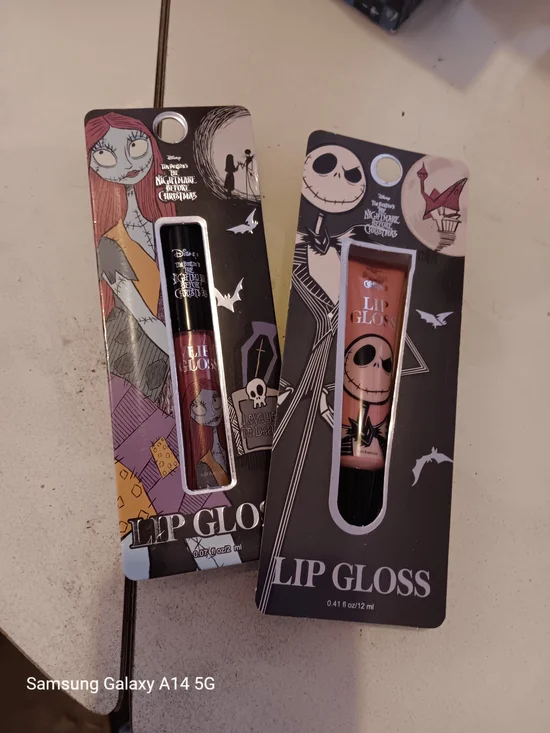 Disney The Nightmare Before Christmas Sally & Jack Lip Gloss Duo