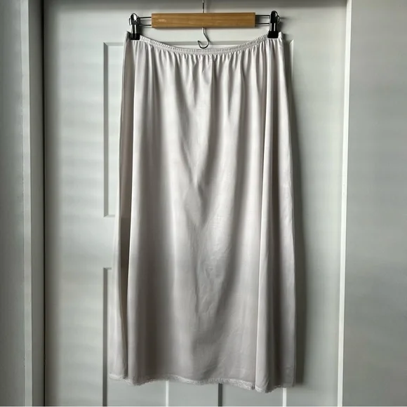 Vintage Vanity Fair White Slip Skirt