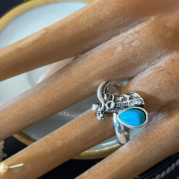 Cowboy Boot Ring
