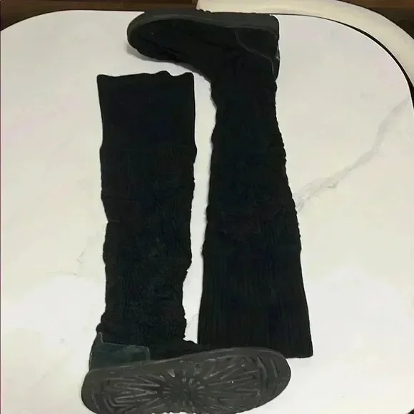 UGG Knit Over-the-Knee Boots