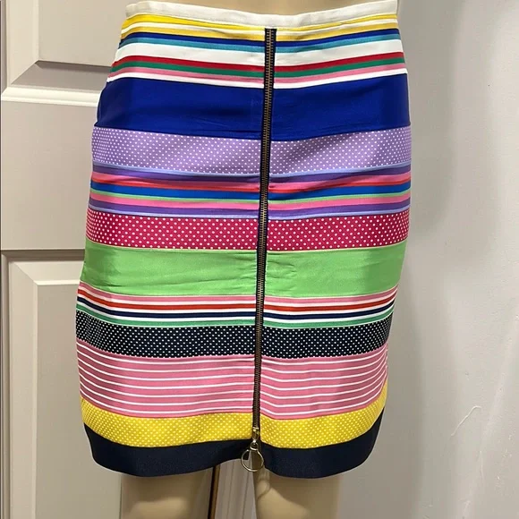 J.Mc Laughlin Colorful  Striped Women's Skirt