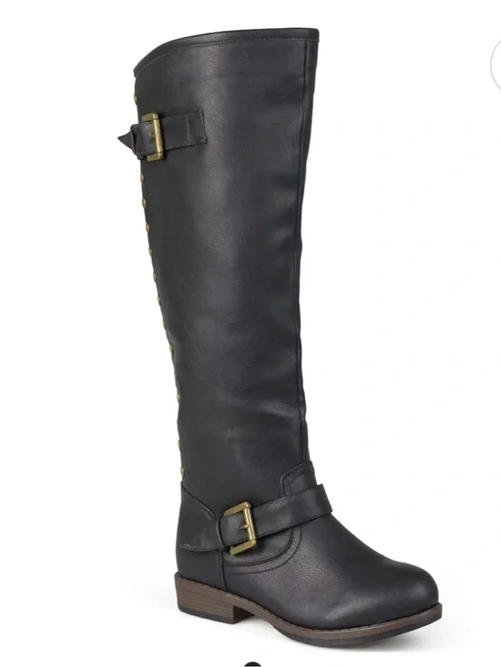 New Journee Collection Women’s Spokane Studded Riding Boots size 11