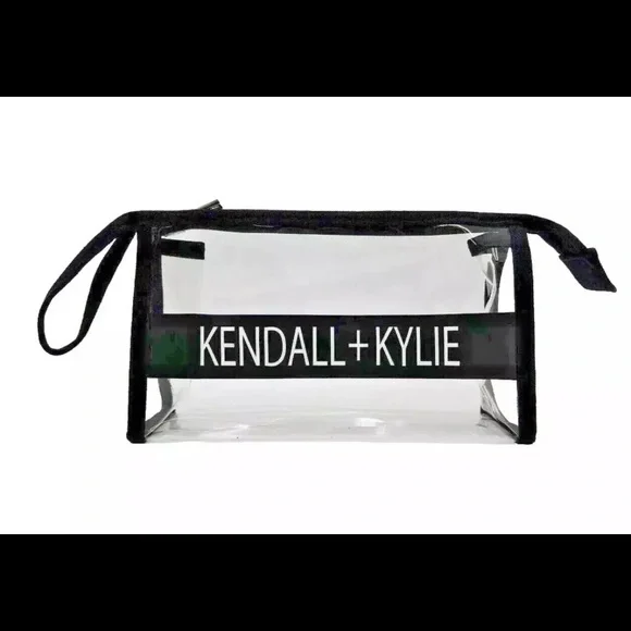 Kendall + Kylie Clear Cosmetic Bag