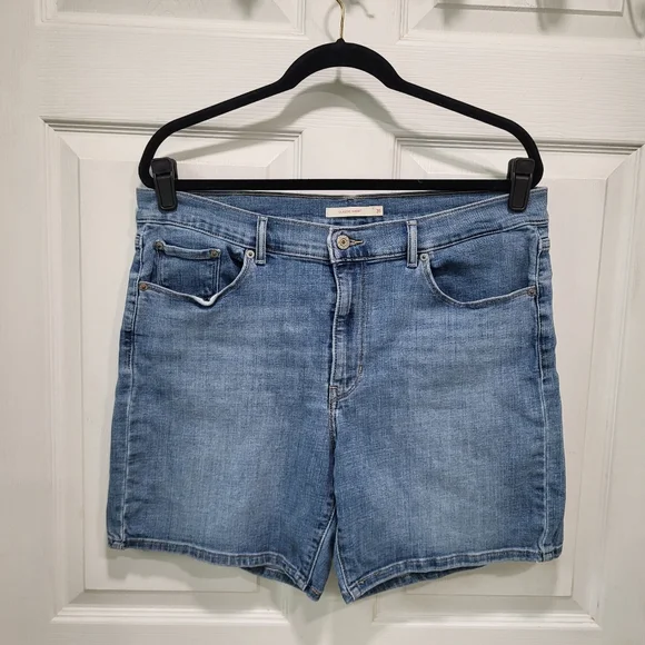 Levi's Blue Denim Shorts