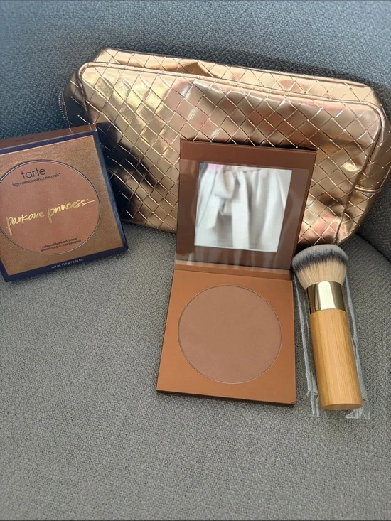 Tarte 3 piece  Park Ave Princess Bronzer set Tan-Deep