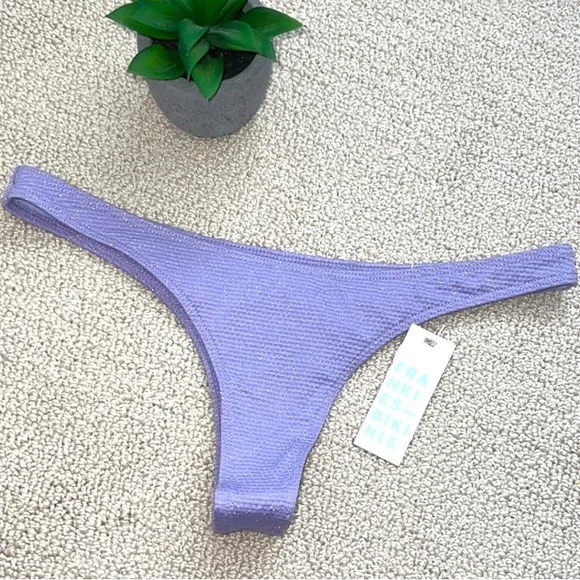 Frankies Bikini Olivia Cheeky Bottom NWT