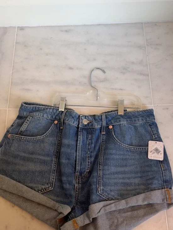Free people denim shorts