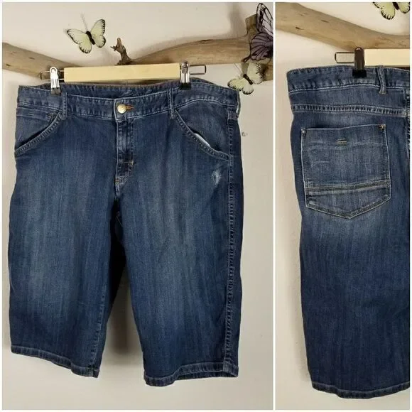 Eddie bauer denim Bermuda shorts