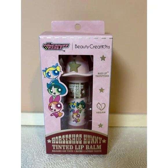 Beauty Creations Powerpuff Girls Horseshoe Hunny Tinted Lip Balm New BB2