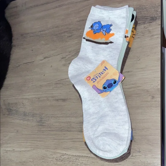 🏝️🎉Disney Stitch Thanksgiving  Socks