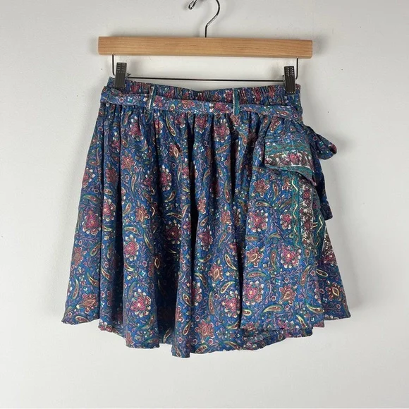2/$20 Earthbound Paisley Skirt NWT S