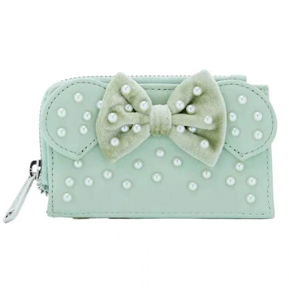 LOUNGEFLY x DISNEY | Minnie Mouse Pearl Ears Cardholder