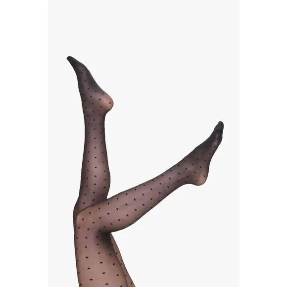 Polka dot pantyhose tights stockings