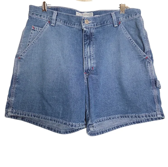 Women's Blue Denim Jean Shorts