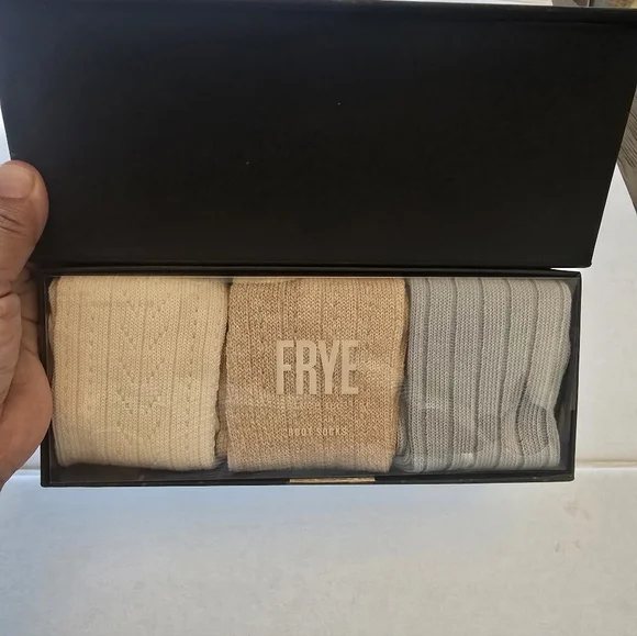Frye Boot Socks Multicolor Size 4-10
