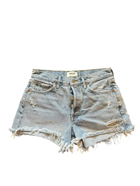 Agolde Park Denim Shorts