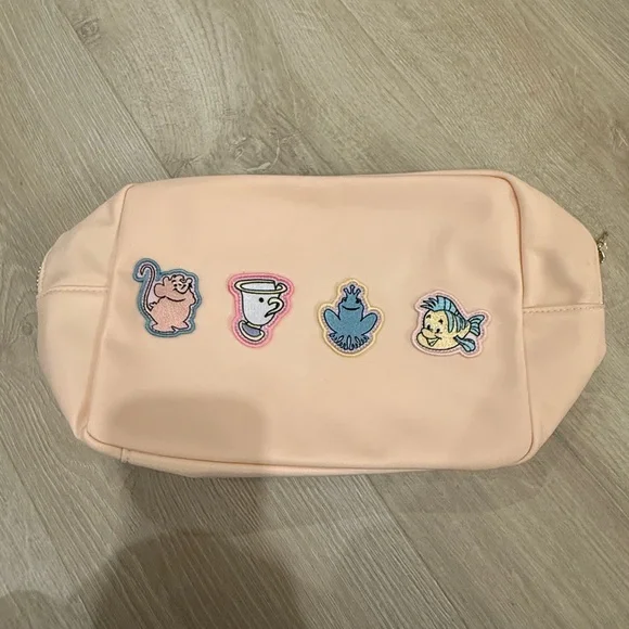 2022 Disney Parks Stoney Clover Lane Sidekicks Patched Large Pouch Gus Flounder