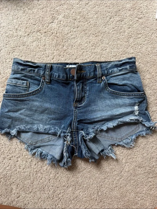 Women’s Denim Shorts - Blue
