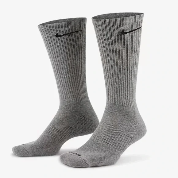NIKE  Training Crew Socks (3 Pairs) Nike Everyday Cushioned
