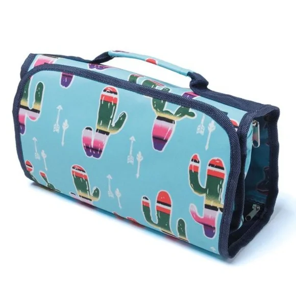 Southwest Serape Hanging Cosmetic Bag