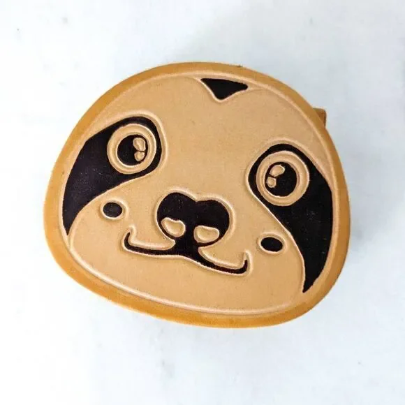 Ten Thousand Villages Sloth Coin Purse