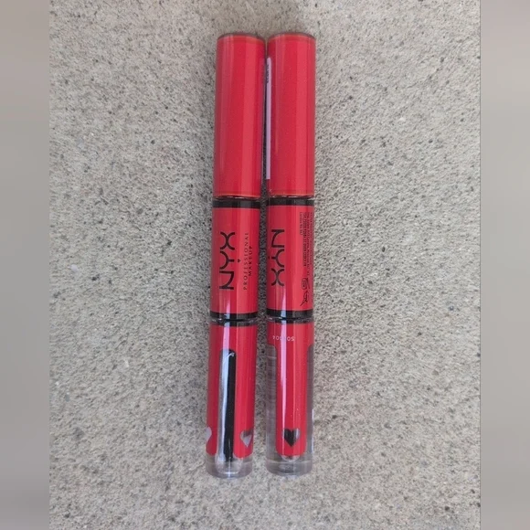 NYX Professional Makeup Shine Loud Long Lasting Lip Shine Lip Gloss -2 Pc Bundle