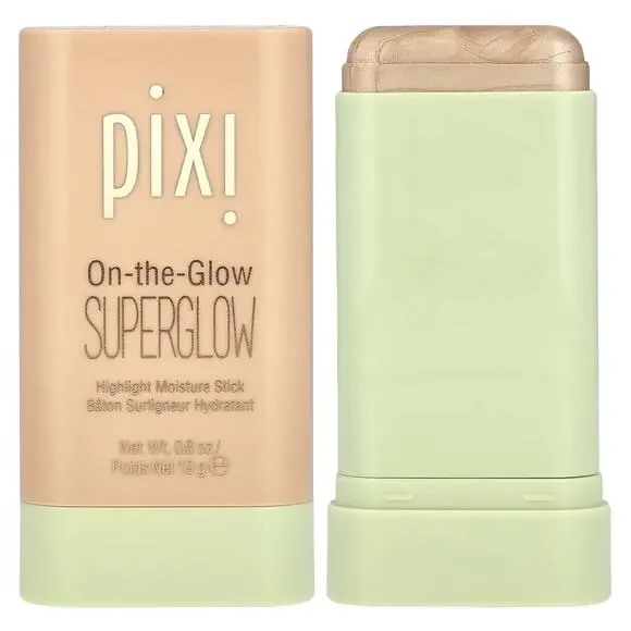 NEW Pixi On The Glow SuperGlow Highlight Stick NaturalLustre‎ Hydrating Balm