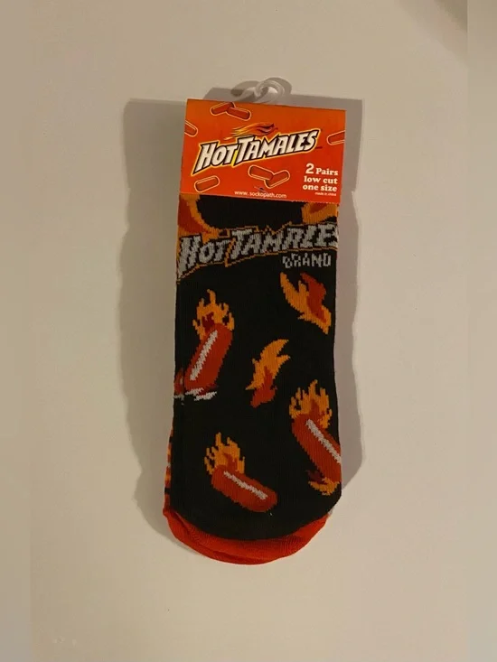 Fun Novelty Socks Featuring Hot Tamales