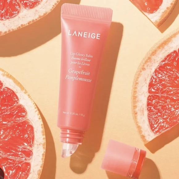 GRAPEFRUIT Laneige Glowy Lip Balm NWT