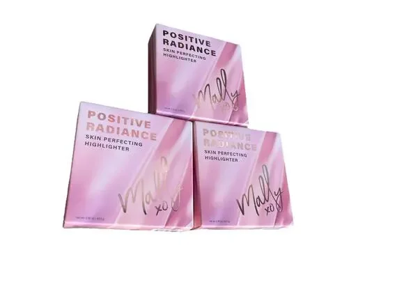3 Mally Beauty Positive Radiance Skin Perfecting Highlighter Pearlicious Pink