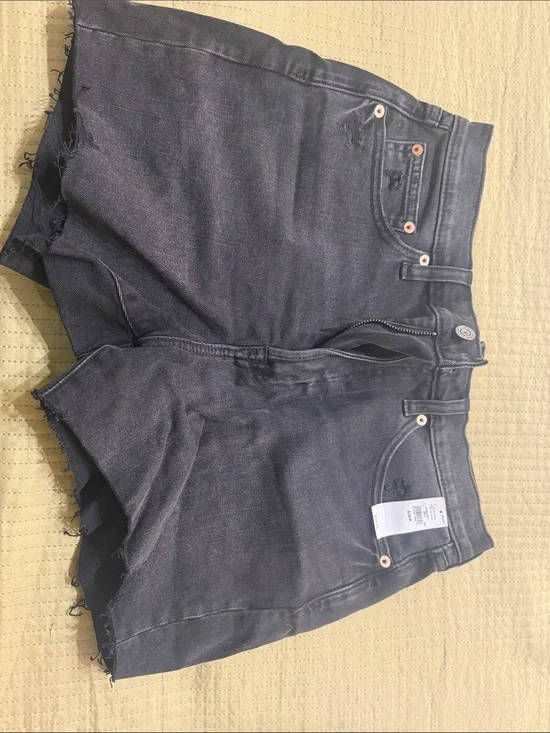 GAP Black Denim Cutoff Shorts