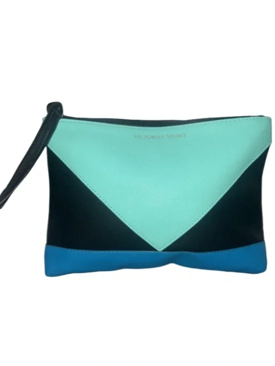 Victoria's Secret Geometric Colorblock Cosmetic Clutch Bag
