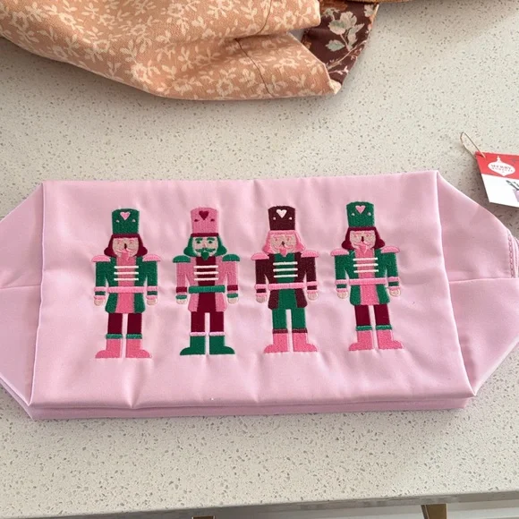 Pink Nutcracker Cosmetic Bag